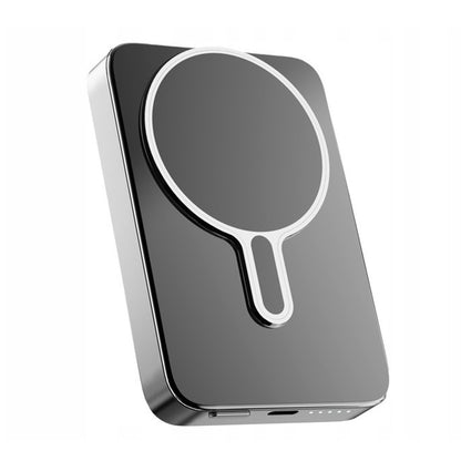 Spoljna baterija Wireless 3MK MagSnap Go, 10000mAh, 20W, PD + FQI, 1 x QI - 1 x USB-C, Siva