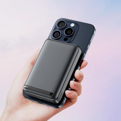 Bežična eksterna baterija Acefast M11, 10000mAh, 30W, PD + FQI, 1 x QI - 1 x USB-C, Crna