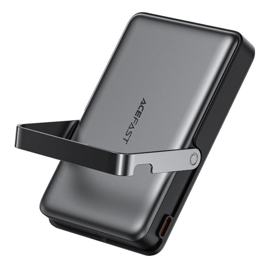 Spoljna baterija Wireless Acefast M17, 10000mAh, 22.5W, PD + FQI, 1 x QI - 1 x USB-C, Crna