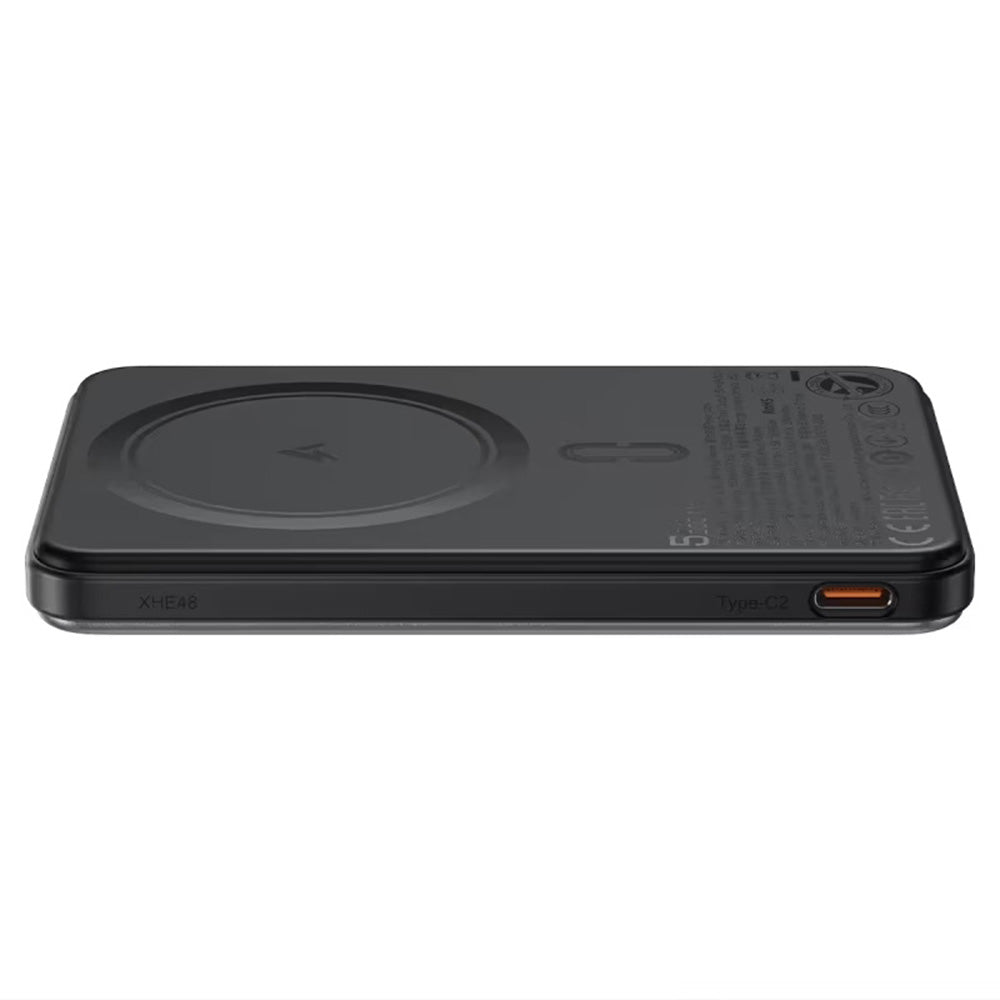 Spoljna baterija Wireless Acefast M30, 5000mAh, 20W, PD + FQI, 1 x QI - 2 x USB-C, Crna
