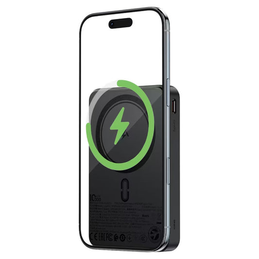 Spoljna baterija Wireless Acefast M31, 10000mAh, 22.5W, QC + PD + FQI, 1 x QI - 1 x USB-A - 2 x USB-C, Crna