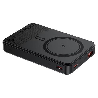 Spoljna baterija Wireless Acefast M31, 10000mAh, 22.5W, QC + PD + FQI, 1 x QI - 1 x USB-A - 2 x USB-C, Crna