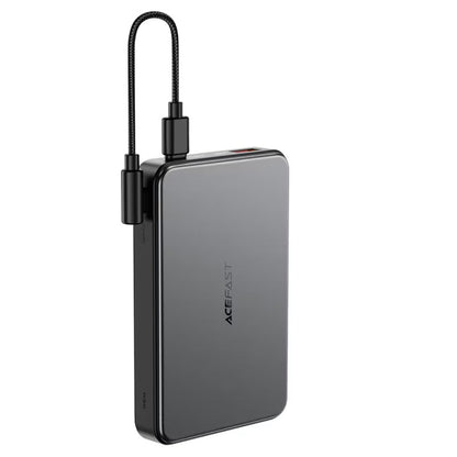 Spoljna baterija Wireless Acefast M31, 10000mAh, 22.5W, QC + PD + FQI, 1 x QI - 1 x USB-A - 2 x USB-C, Crna
