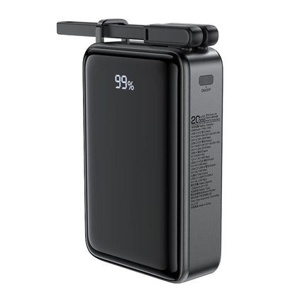 Spoljna baterija Acefast M4, 20000mAh, 67W, PD, 1 x USB-A - 2 x USB-C, Crna