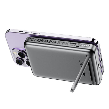 Spoljna Baterija Wireless Acefast M6, 10000mAh, 20W, PD + FQI, 1 x QI - 1 x USB-C, Crna