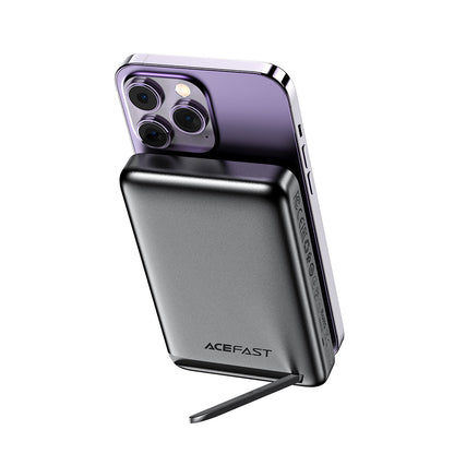 Spoljna Baterija Wireless Acefast M6, 10000mAh, 20W, PD + FQI, 1 x QI - 1 x USB-C, Crna