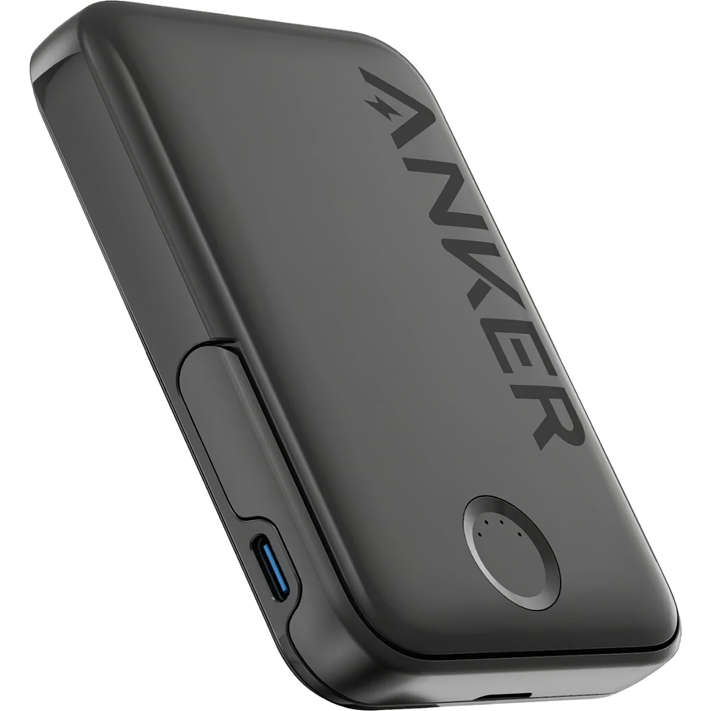 Spoljna Bežična Baterija Anker 322 MagGo, 5000mAh, 12W, 1 x QI - 1 x USB-C, Crna A1618G11