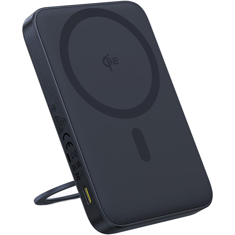 Eksterna bežična baterija Baseus PicoGo, 5000mAh, 20W, PD + FQI, 1 x QI - 1 x USB-C, Crna P10076802123-00