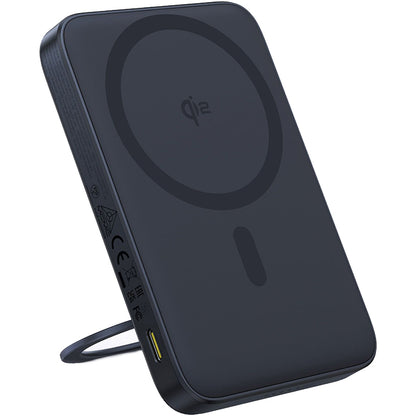Eksterna bežična baterija Baseus PicoGo, 5000mAh, 20W, PD + FQI, 1 x QI - 1 x USB-C, Crna P10076802123-00