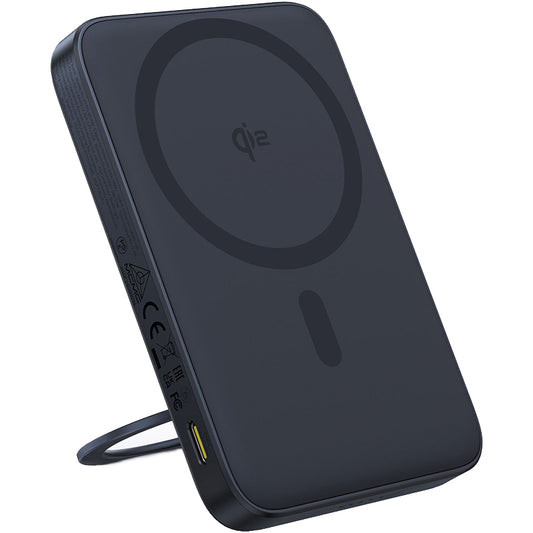 Eksterna bežična baterija Baseus PicoGo, 5000mAh, 20W, PD + FQI, 1 x QI - 1 x USB-C, Crna P10076802123-00