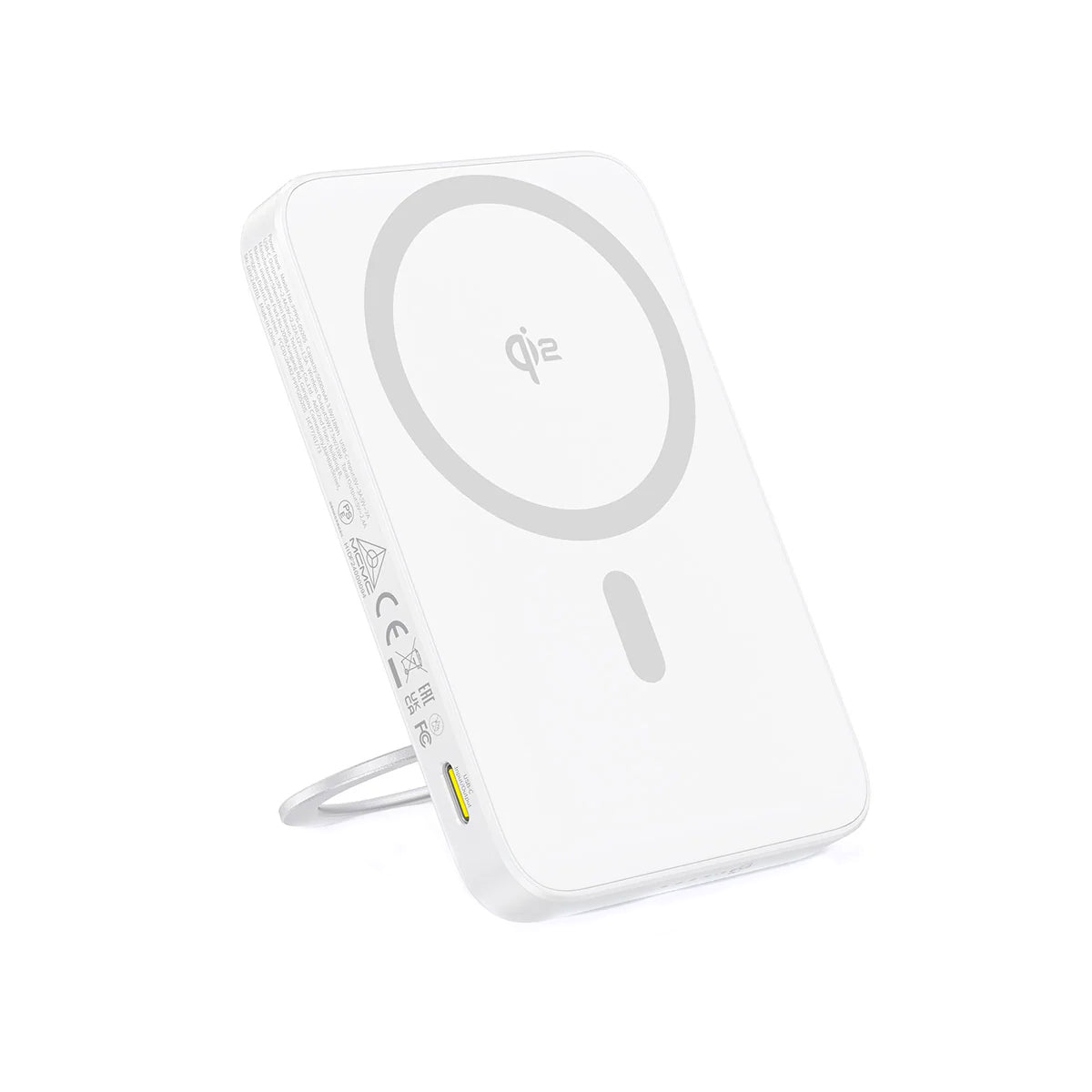 Spoljna bežična baterija Baseus PicoGo, 5000mAh, 20W, PD + FQI, 1 x QI - 1 x USB-C, Bela P10076800213-01