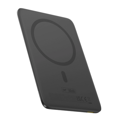 Spoljna bežična baterija Baseus PicoGo AM41, 5000mAh, 20W, PD + FQI, 1 x QI - 1 x USB-C, Crna