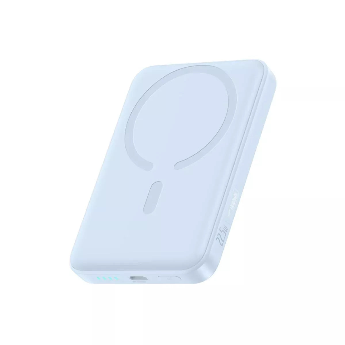 Bežična Eksterna Baterija Baseus EnerFill FM11 Ultra-Mini, 10000mAh, 22.5W, PD + FQI, 1 x QI - 1 x USB-C, Plava P1008210E313-00
