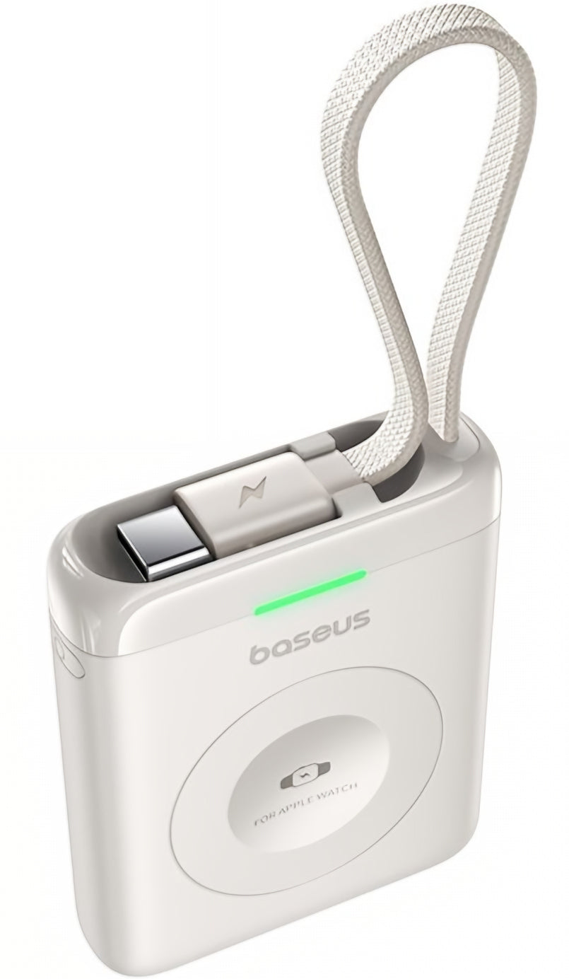 Bežična Eksterna Baterija Baseus EnerFill FW11, 1640mAh, 5W, 1 x QI, Bela E0205302