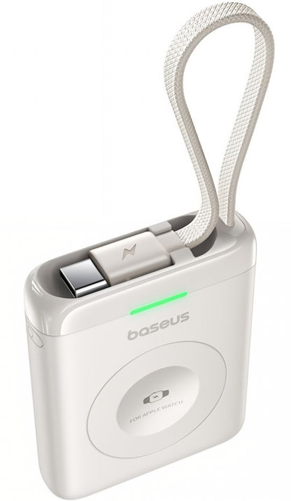 Bežična Eksterna Baterija Baseus EnerFill FW11, 1640mAh, 5W, 1 x QI, Bela E0205302