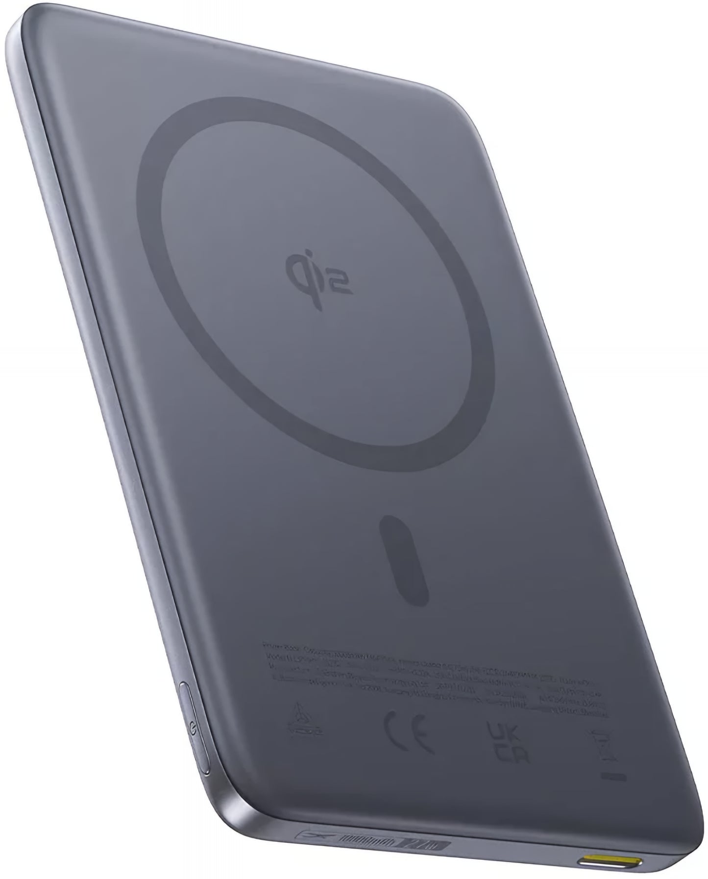 Spoljna bežična baterija Baseus PicoGo AM41, 10000mAh, 27W, PD + FQI, 1 x QI - 1 x USB-C, Siva E0027200