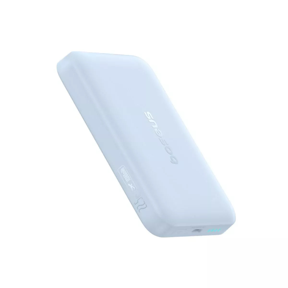 Bežična Eksterna Baterija Baseus EnerFill FM11 Ultra-Mini, 10000mAh, 22.5W, PD + FQI, 1 x QI - 1 x USB-C, Plava P1008210E313-00