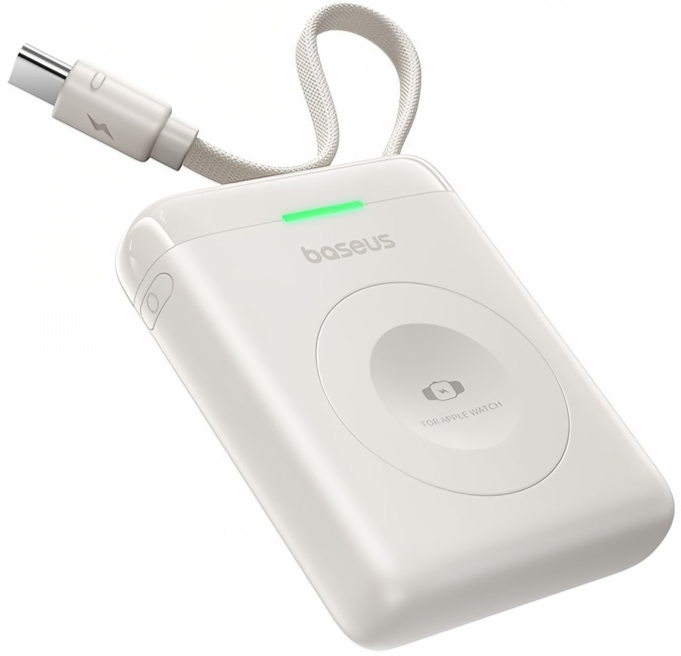 Bežična Eksterna Baterija Baseus EnerFill FW11, 1640mAh, 5W, 1 x QI, Bela E0205302