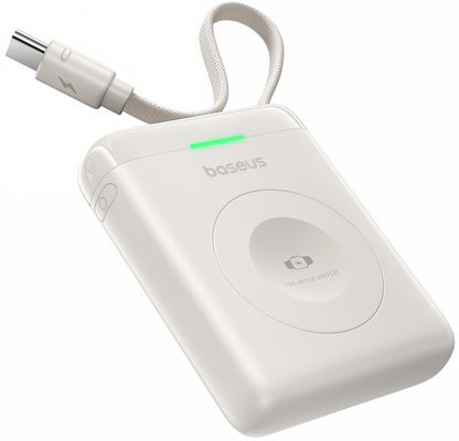 Bežična Eksterna Baterija Baseus EnerFill FW11, 1640mAh, 5W, 1 x QI, Bela E0205302