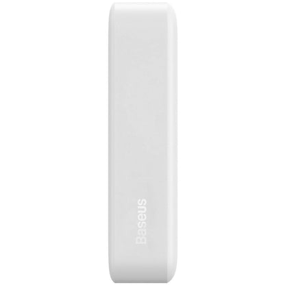 Spoljna Baterija Bežična Baseus Magnetic Mini, 20000mAh, 20W, PD + FQI, 1 x QI - 1 x USB-C, Bela PPCX150002