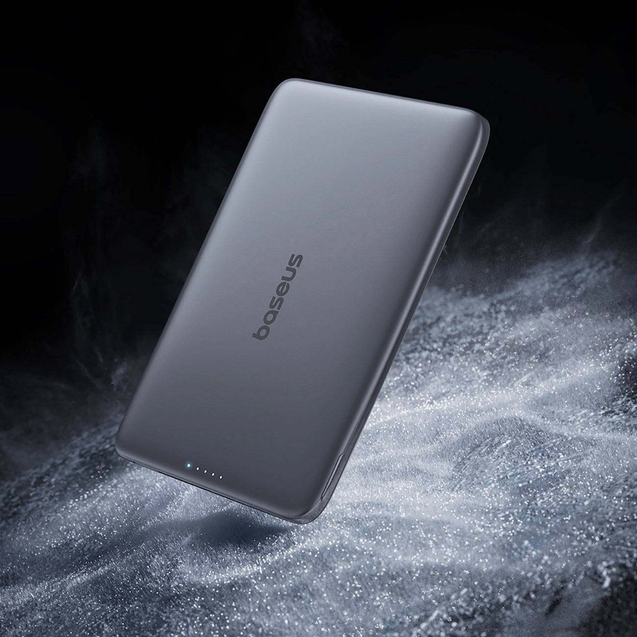 Baterija Eksterna Wireless Baseus PicoGo AM41, 5000mAh, 20W, PD + FQI, 1 x QI - 1 x USB-C, Siva P1007680C813-00