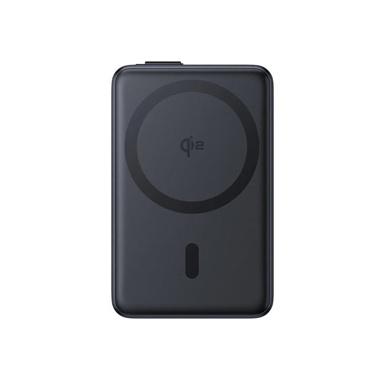 Spoljna bežična baterija Baseus Nomos, 10000mAh, 45W, PD + FQI, 1 x QI - 2 x USB-C, Crna P10078800123-00