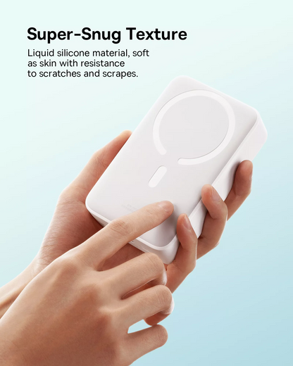Bežična eksterna baterija Baseus EnerFill FM41 Mini, 20000mAh, 20W, PD + FQI, 1 x QI - 1 x USB-C, Bela E0027U01