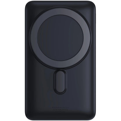 Baseus Magnetic Bracket Wireless External Battery, 10000mAh, 20W, PD + FQI, 1 x QI - 1 x USB-C, Blue PPCX000203 PPCX000203 