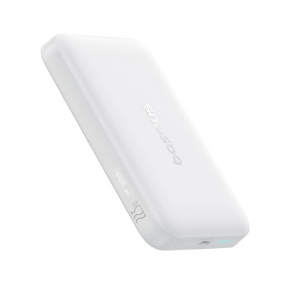 Spoljna bežična baterija Baseus EnerFill FM11 Ultra-Mini, 10000mAh, 22.5W, PD + FQI, 1 x QI - 1 x USB-C, Bela P1008210E213-00