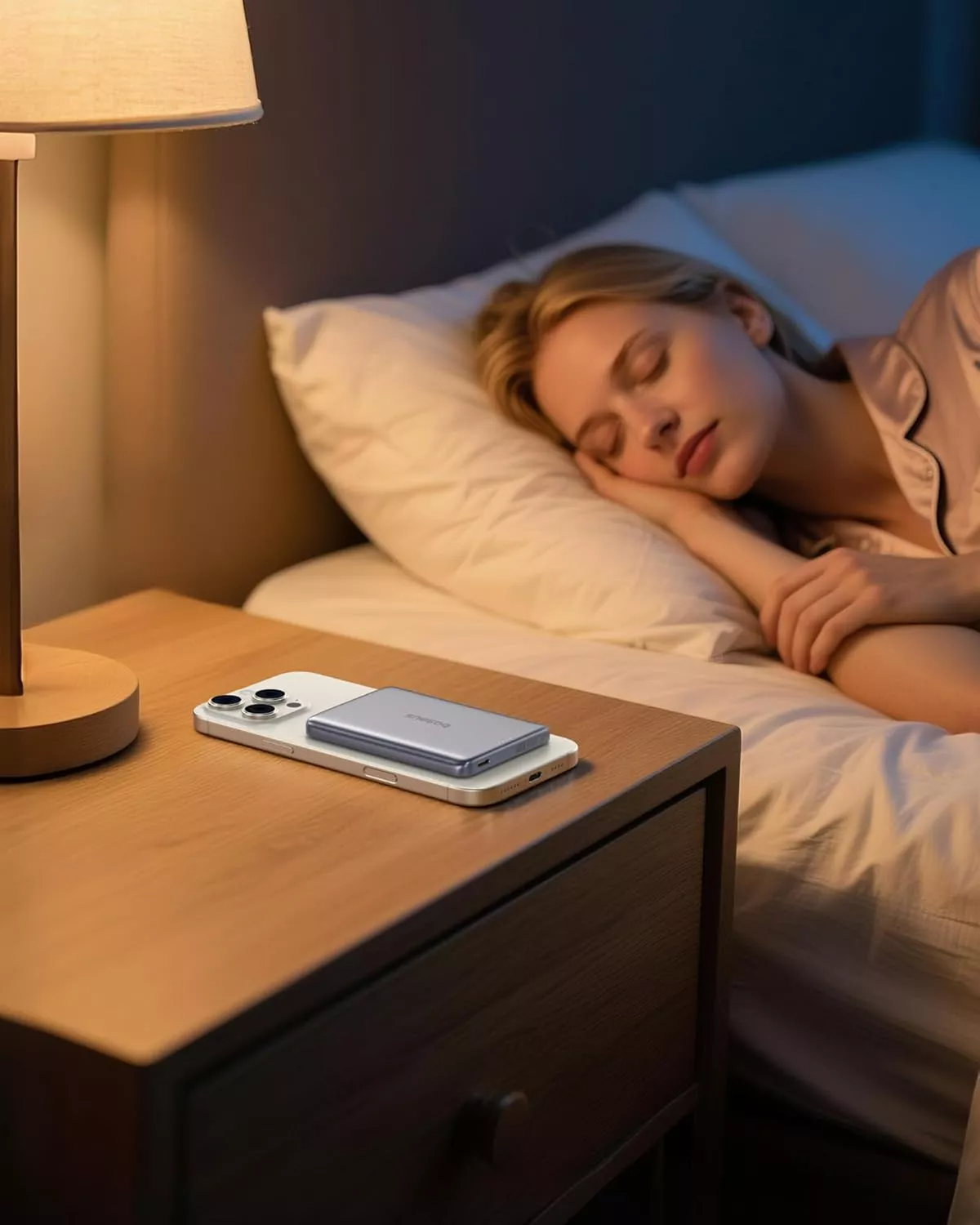 Spoljna bežična baterija Baseus PicoGo AM41, 10000mAh, 27W, PD + FQI, 1 x QI - 1 x USB-C, Siva E0027200