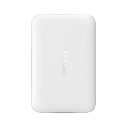Spoljna bežična baterija Baseus EnerFill FM11 Ultra-Mini, 10000mAh, 22.5W, PD + FQI, 1 x QI - 1 x USB-C, Bela P1008210E213-00