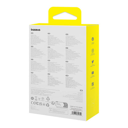 Spoljna bežična baterija Baseus Magnetic Mini, 10000mAh, 30W, PD + FQI, 1 x Lightning - 1 x QI - 1 x USB-C, Plava P1002210B333-00