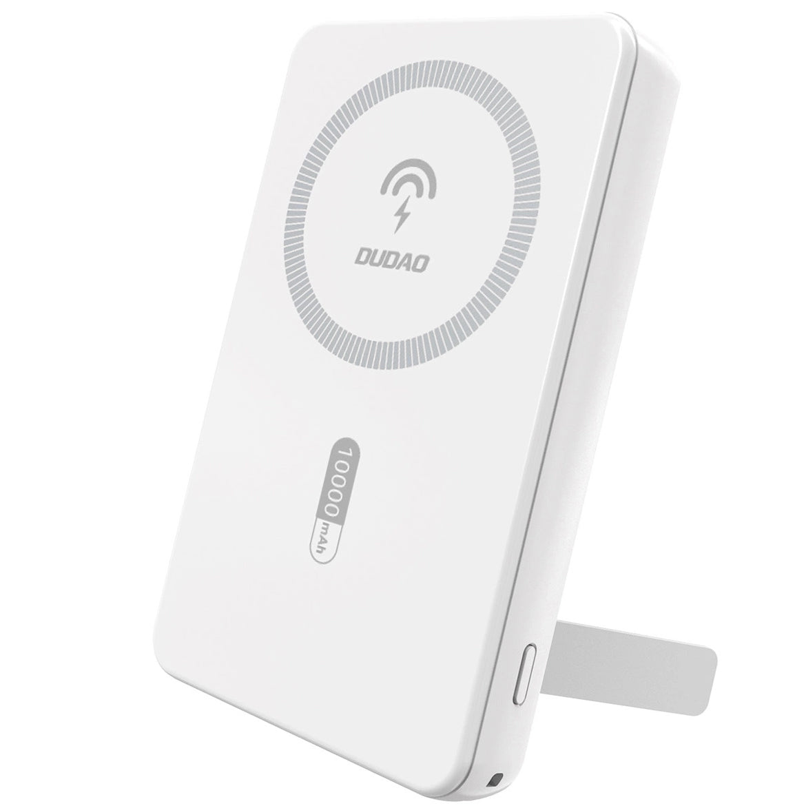 Spoljna bežična baterija Dudao K14S+, 10000mAh, 22.5W, QC + PD + FQI, 1 x QI - 1 x USB-A - 1 x USB-C, Bela