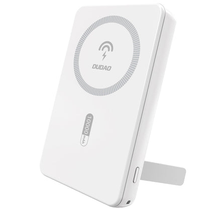 Spoljna bežična baterija Dudao K14S+, 10000mAh, 22.5W, QC + PD + FQI, 1 x QI - 1 x USB-A - 1 x USB-C, Bela