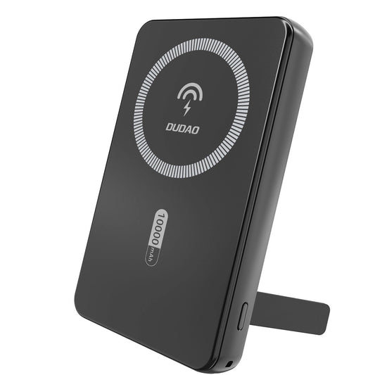 Spoljna bežična baterija Dudao K14S+, 10000mAh, 22.5W, QC + PD + FQI, 1 x QI - 1 x USB-A - 1 x USB-C, Crna