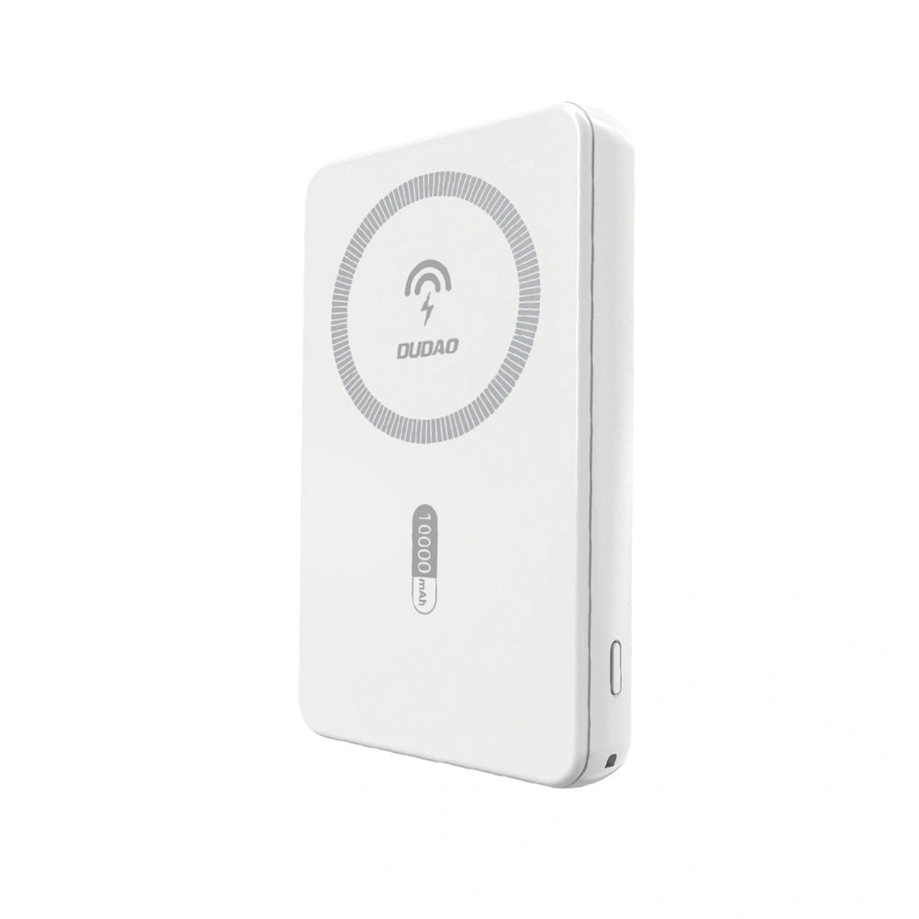Bežična Eksterna Baterija Dudao K14S, 5000mAh, 20W, QC + PD + FQI, 1 x QI - 1 x USB-A - 1 x USB-C, Bela