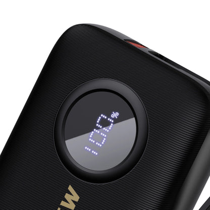 Eksterna baterija Dudao K14, 10000mAh, 22.5W, QC + PD, 1 x Lightning - 1 x USB-A - 2 x USB-C, Crna