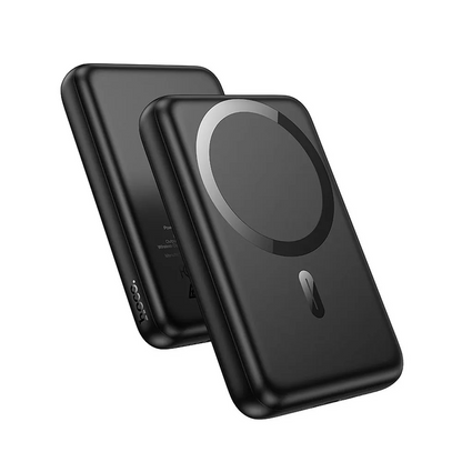 Spoljna bežična baterija HOCO J141, 10000mAh, 20W, PD + FQI, 1 x QI - 1 x USB-C, Crna