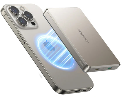 Bežična eksterna baterija Joyroom JR-PBM08 Pro, 10000mAh, 22.5W, PD + FQI, 1 x QI - 2 x USB-C, Bež