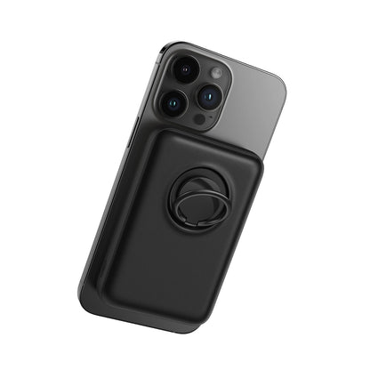 Spoljna baterija Wireless Joyroom JR-W050, 10000mAh, 20W, QC + PD + FQI, 1 x QI - 1 x USB-A - 1 x USB-C, Crna