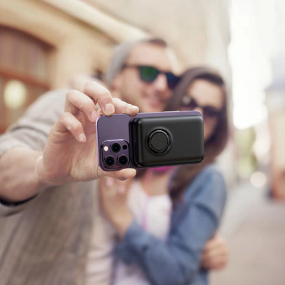 Spoljna baterija Wireless Joyroom JR-W050, 10000mAh, 20W, QC + PD + FQI, 1 x QI - 1 x USB-A - 1 x USB-C, Crna