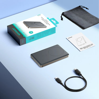 Bežična eksterna baterija Joyroom JR-PBM08 Pro, 10000mAh, 22.5W, PD + FQI, 1 x QI - 2 x USB-C, Bež