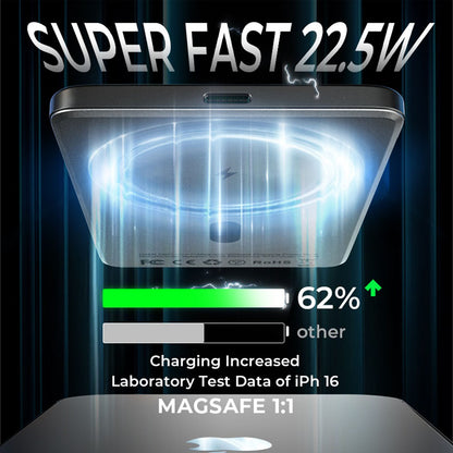 Bežična Eksterna Baterija Lisen L601 Pro, 10000mAh, 27W, PD + FQI, 1 x QI - 1 x USB-C, Siva YL0325100009