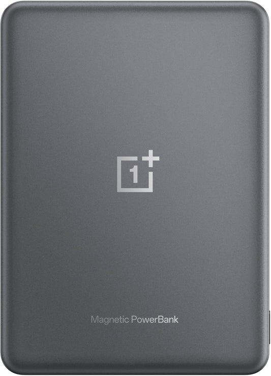 Spoljna Baterija Wireless OnePlus Slim Magnetic, 5000mAh, 10W, FQI, 1 x USB-C, Siva