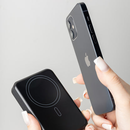 Spoljna baterija Wireless Proove Hoodman, 10000mAh, 20W, PD + FQI, 1 x QI - 1 x USB-C, Crna PBH120010001