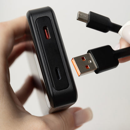 Spoljna baterija Wireless Proove Hoodman, 10000mAh, 20W, PD + FQI, 1 x QI - 1 x USB-C, Crna PBH120010001