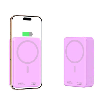 Eksterna baterija Wireless Tech-Protect PB12 LifeMag, 20000mAh, 20W, QC + PD + FQI, 1 x QI - 1 x USB-A - 1 x USB-C, Ljubičasta