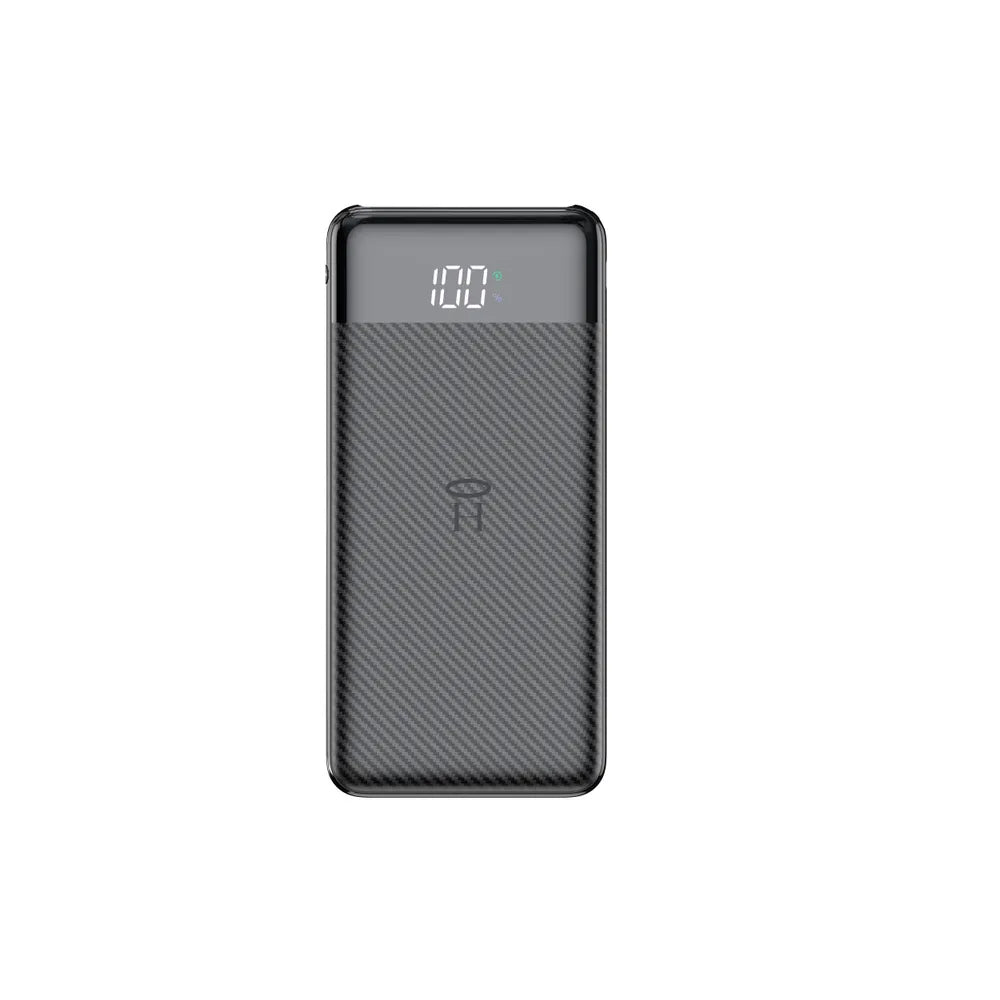 Eksterna baterija Veger L11, 10000mAh, 2 x USB-A, Crna