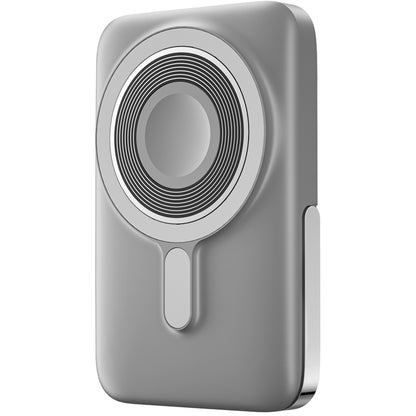 Spoljna bežična baterija WiWu Wi-P018, 10000mAh, 20W, PD + FQI, 1 x QI - 1 x USB-C, Siva