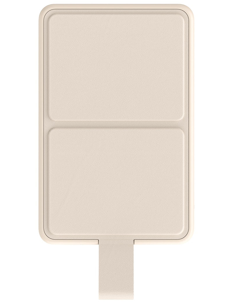 Bežična Eksterna Baterija Xiaomi Mi Magnetic, 6000mAh, 15W, PD + FQI, 1 x QI - 1 x USB-C, Bež BHR9074GL